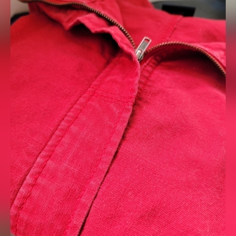 Fdj Cropped Red Jacket - Picture 6 of 6